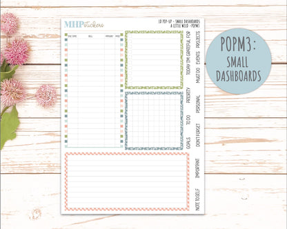 MAY 2026 Stickers for The Jo, Laurel Denise Planner (Formerly Pop-Up Planner) "A Little Wild" || POP