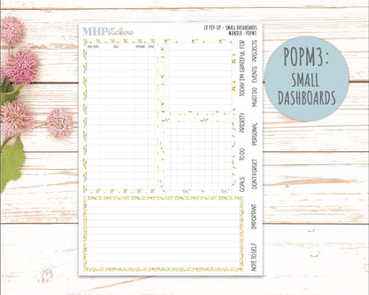 JUNE 2026 Stickers for The Jo, Laurel Denise Planner "Summer Flowers" || POP