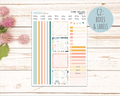 JUNE 2026 Stickers for The Carmen Laurel Denise Planner "Wander" || C