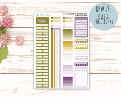 JUNE 2026 Stickers for the Mae & Kristy Laurel Denise Planners "Summer Flowers" || BB