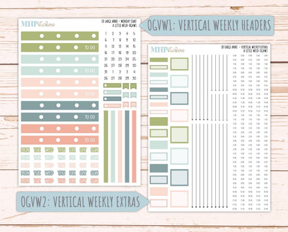 MAY 2026 Stickers for Large Nancy & Anne Planners for Laurel Denise Planners. "A LIttle Wild" || OG