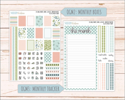 MAY 2026 Stickers for Large Nancy & Anne Planners for Laurel Denise Planners. "A LIttle Wild" || OG