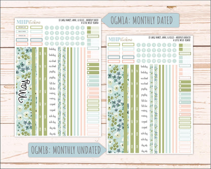 MAY 2026 Stickers for Large Nancy & Anne Planners for Laurel Denise Planners. "A LIttle Wild" || OG
