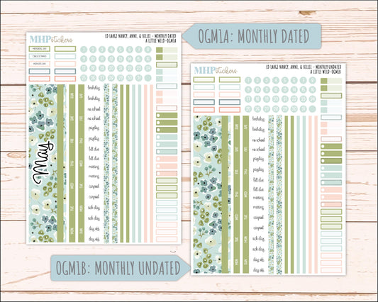 MAY 2026 Stickers for Large Nancy & Anne Planners for Laurel Denise Planners. "A LIttle Wild" || OG