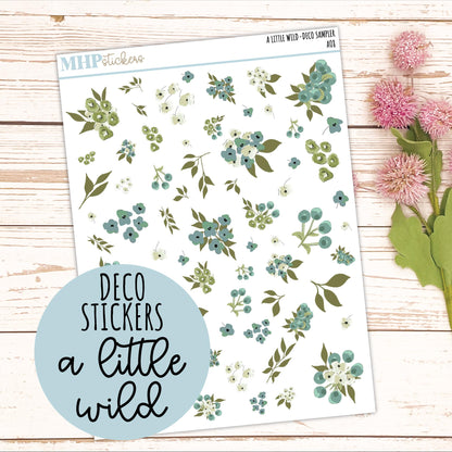 Decorative Planner Stickers "A Little Wild" || AO8