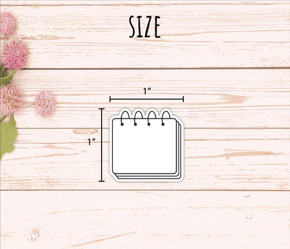 Notebook Doodle Planner Stickers. EC Color Way || B318