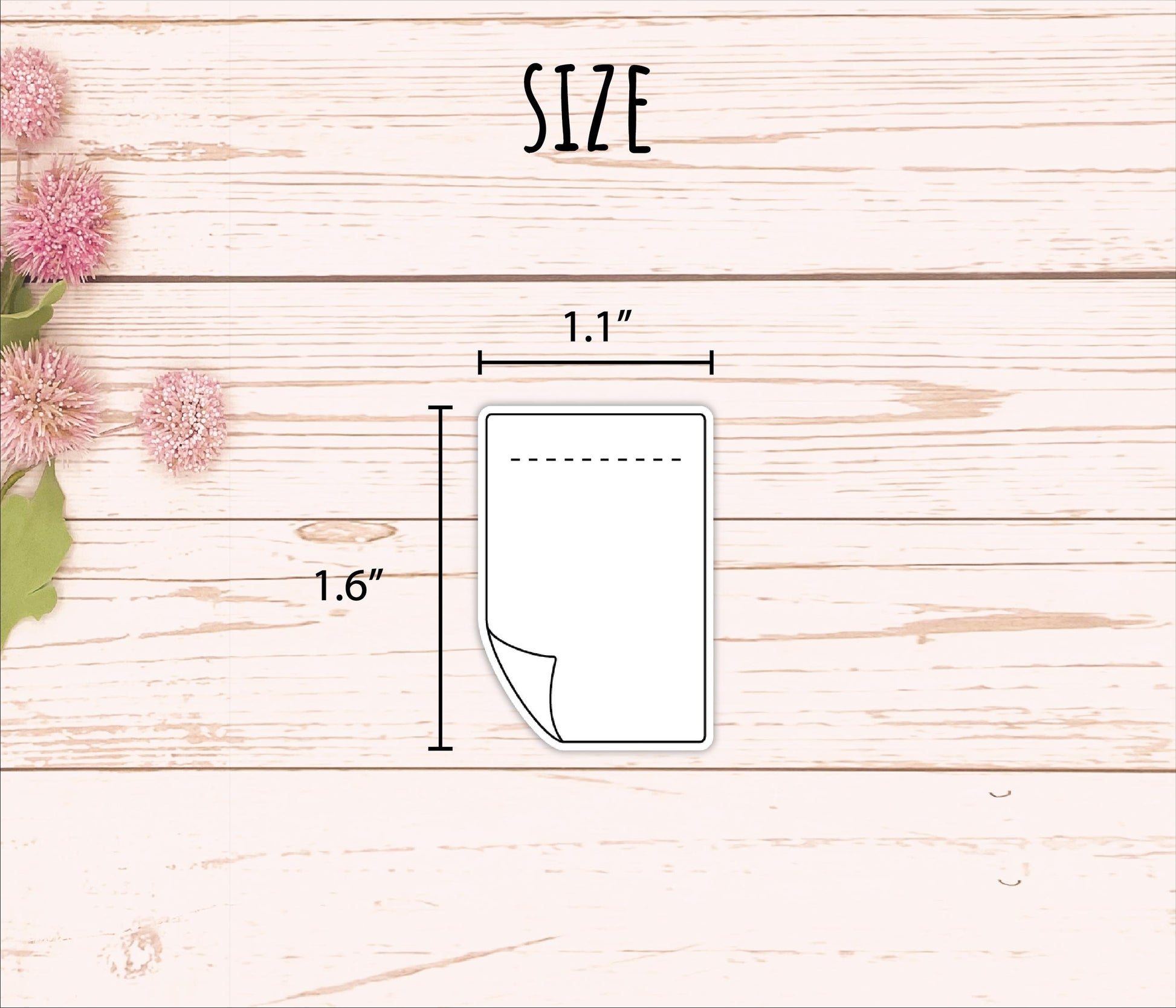 Sticky Note Doodle Planner Stickers. EC Color Way || B339