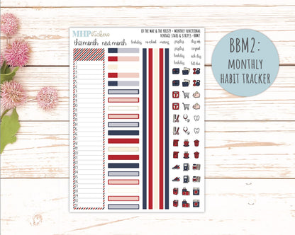 JULY 2026 Stickers for the Mae & Kristy Laurel Denise Planners "Bloom with Grace" || BB