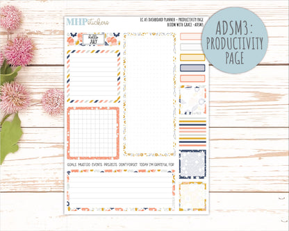 JULY Monthly Kit for A5 Erin Condren Dashboard Planners. 2026 Collection "Bloom with Grace" || ECADS