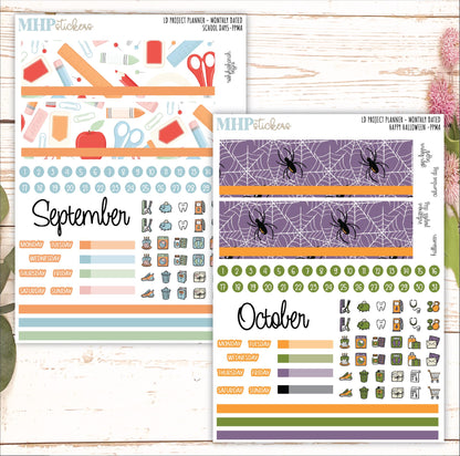 12 Monthly Sheet Set for Laurel Denise's Large Rose Planner (Formerly Project Planner). 2025 Designs || LD442