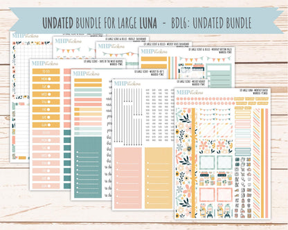 JUNE 2026 Stickers for the Large Scout & Large Claire Laurel Denise Planners "Wander" || PT