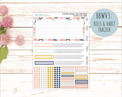 JULY 2026 Stickers for the Mae & Kristy Laurel Denise Planners "Bloom with Grace" || BB