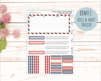 JULY 2026 Stickers for the Mae & Kristy Laurel Denise Planners "Bloom with Grace" || BB