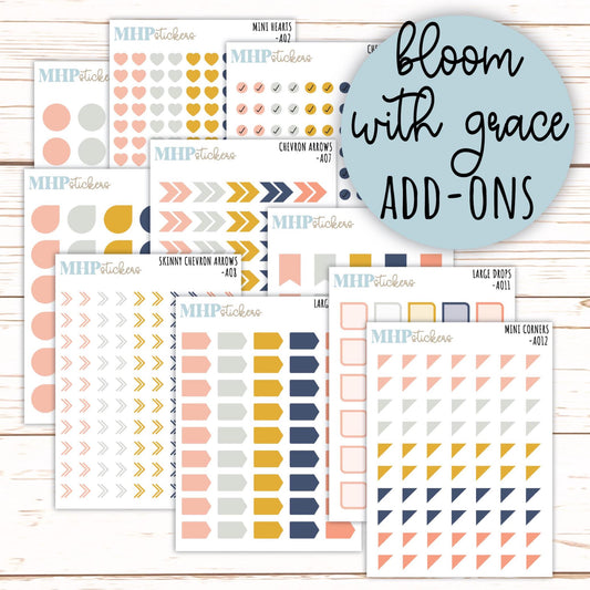 ADD-On's for Monthly Kits "Bloom with Grace" || AO