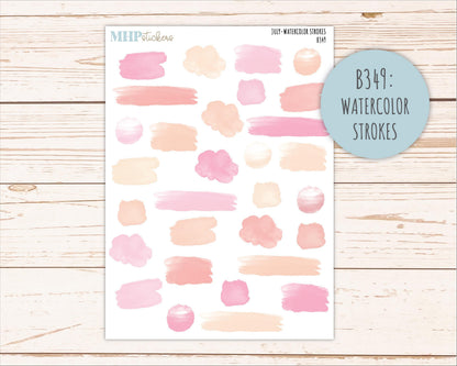 JULY Neutral Color Stickers for the Large Scout & Claire Laurel Denise Planners || PTN26