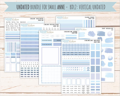 JANUARY 2026 Neutral Collection Stickers for Small Nancy & Anne. Laurel Denise Planners || MN