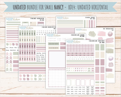 APRIL 2026 Neutral Collection Stickers for Small Nancy & Anne. Laurel Denise Planners || MN