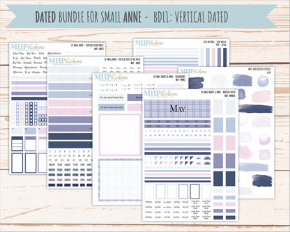 MAY 2026 Neutral Collection Stickers for Small Nancy & Anne. Laurel Denise Planners || MN