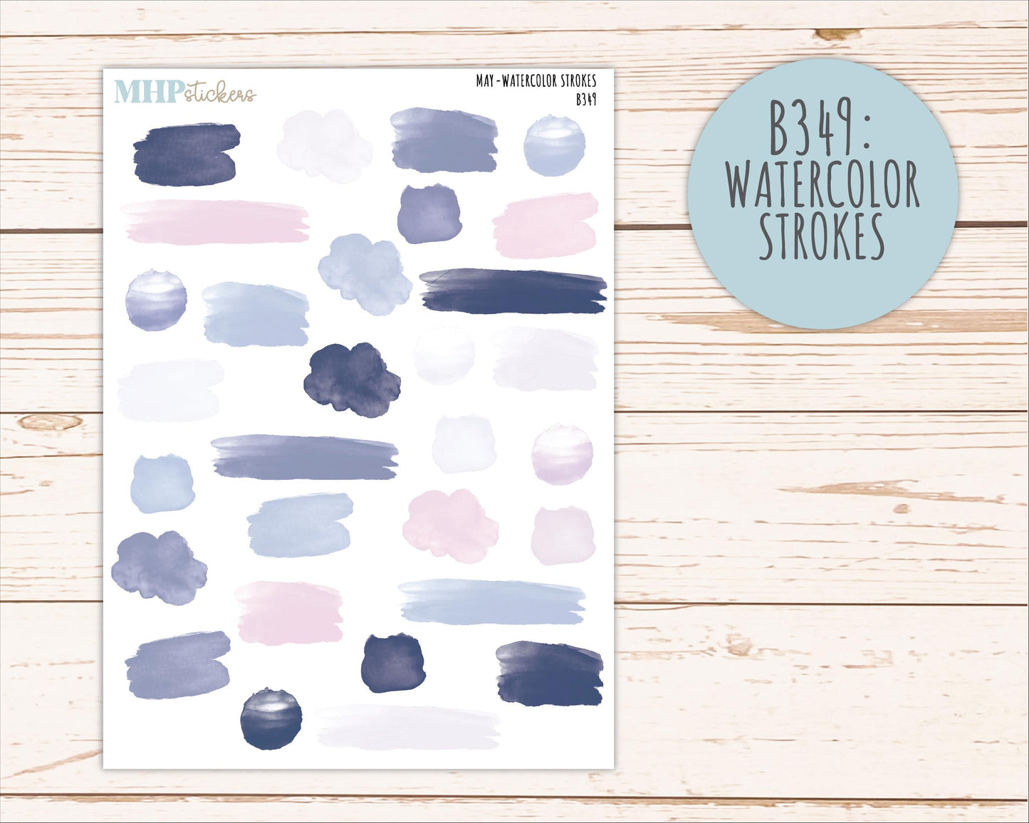 MAY 2026 Neutral Collection Stickers for Small Nancy & Anne. Laurel Denise Planners || MN