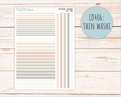 JUNE 2026 Neutral Collection Stickers for Small Nancy & Anne. Laurel Denise Planners || MN