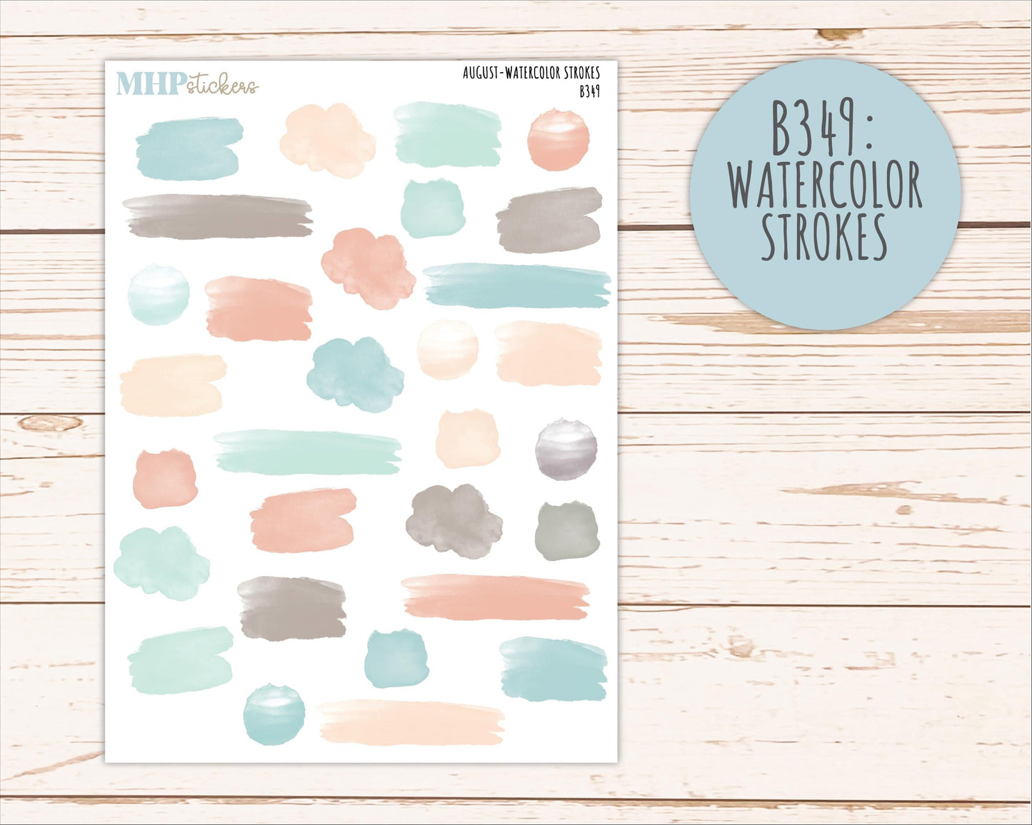 AUGUST 2026 Neutral Collection Stickers for Small Nancy & Anne. Laurel Denise Planners || MN