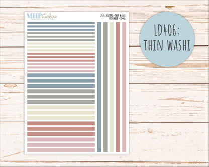 NOVEMBER 2026 Neutral Collection Stickers for Small Nancy & Anne. Laurel Denise Planners || MN