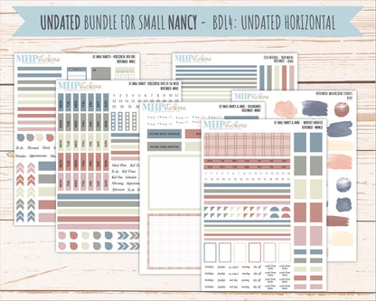 NOVEMBER 2026 Neutral Collection Stickers for Small Nancy & Anne. Laurel Denise Planners || MN