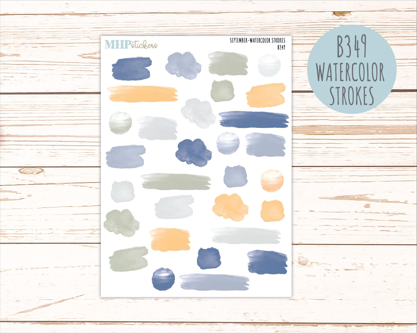 SEPTEMBER 2026 Neutral Collection Stickers for the Large Nancy, Anne, & Billie Laurel Denise Planners || OGN
