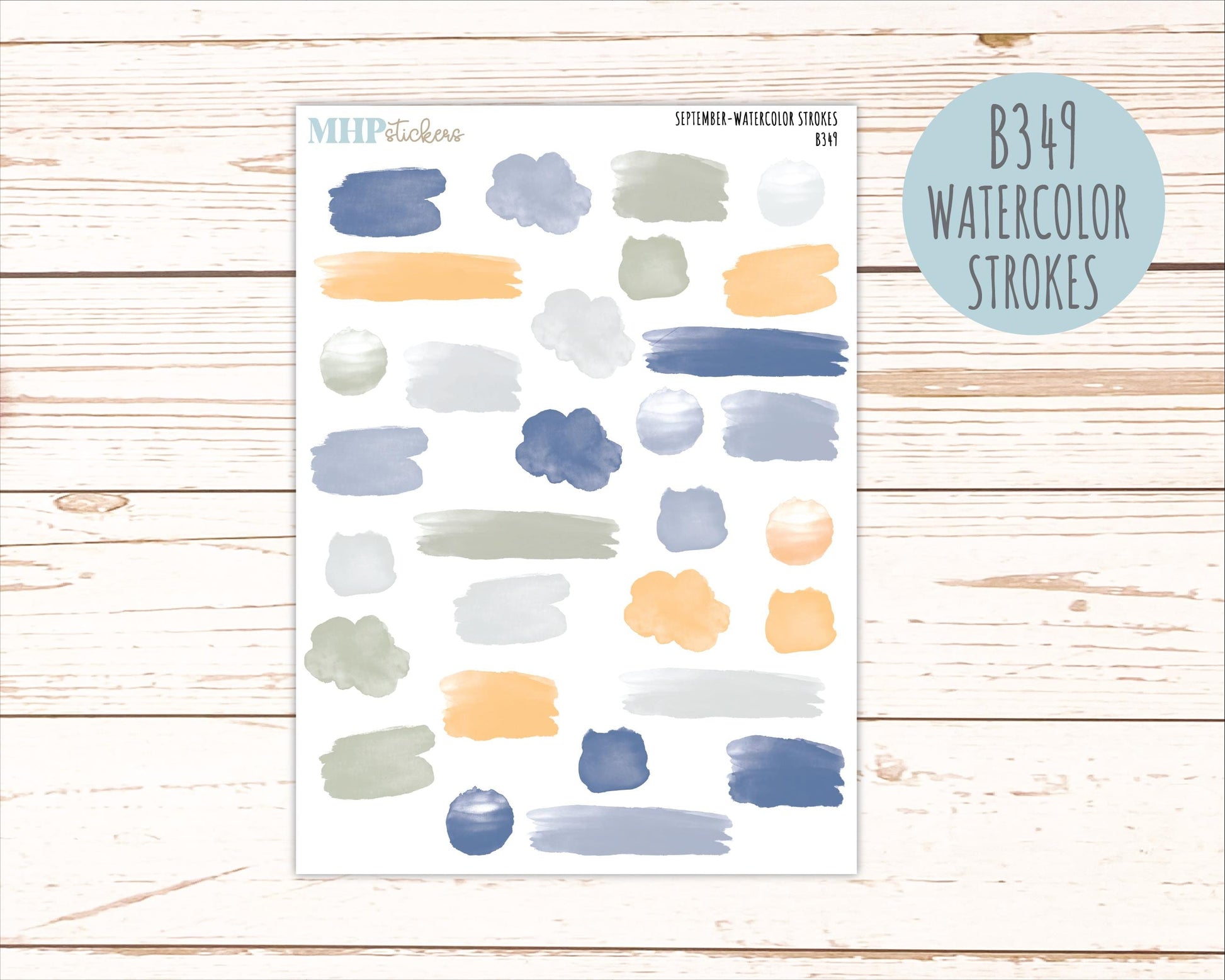 SEPTEMBER 2026 Neutral Collection Stickers for the Large Nancy, Anne, & Billie Laurel Denise Planners || OGN