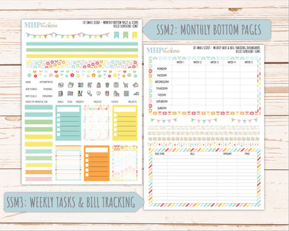 AUGUST 2026 Stickers for the Small Scout Planner. For Laurel Denise Planners. "Hello Sunshine" ||SS