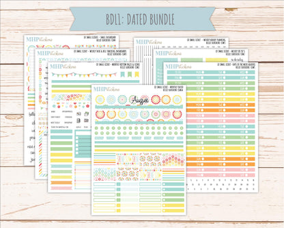 AUGUST 2026 Stickers for the Small Scout Planner. For Laurel Denise Planners. "Hello Sunshine" ||SS