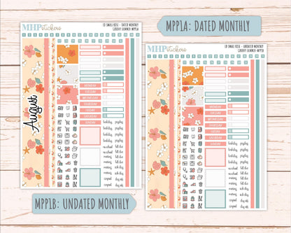 AUGUST 2026 Stickers for The Small Rose Laurel Denise Planner. "Groovy Summer" || MPP