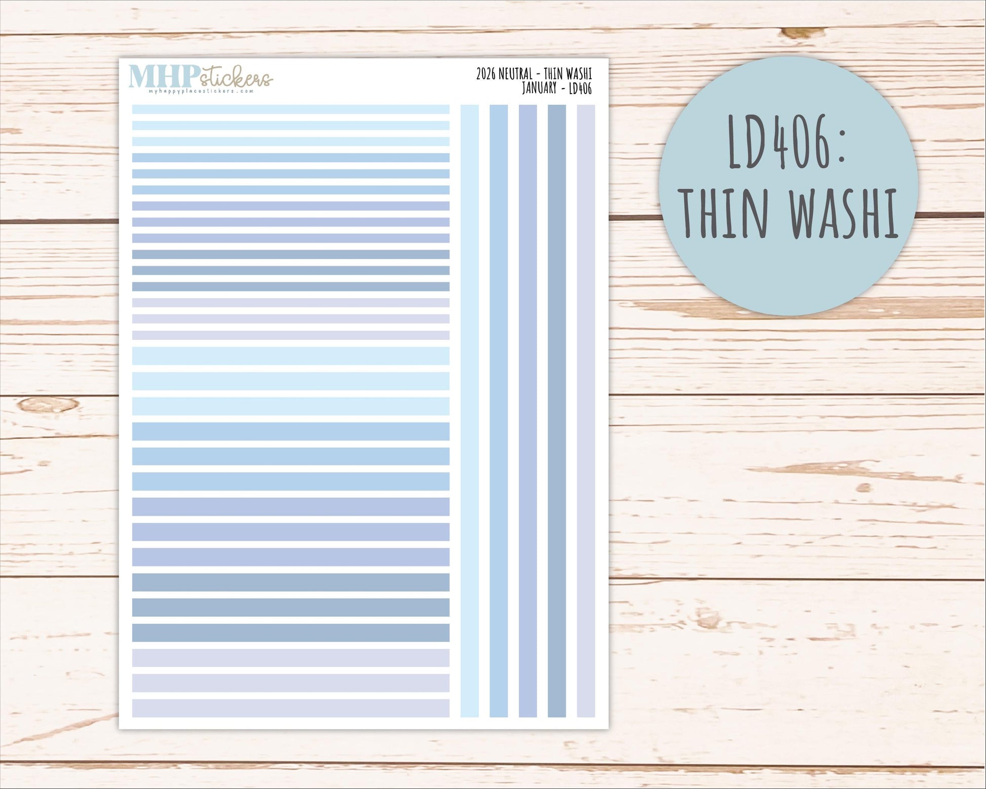 JANUARY 2026 Neutral Collection Stickers for Small Nancy & Anne. Laurel Denise Planners || MN