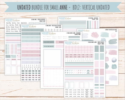 FEBRUARY 2026 Neutral Collection Stickers for Small Nancy & Anne. Laurel Denise Planners || MN