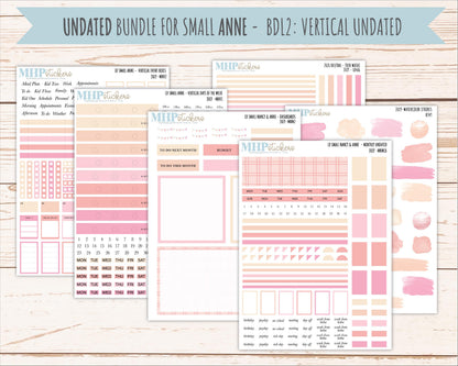 JULY 2026 Neutral Collection Stickers for Small Nancy & Anne. Laurel Denise Planners || MN