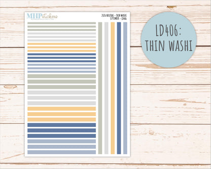 SEPTEMBER 2026 Neutral Collection Stickers for Small Nancy & Anne. Laurel Denise Planners || MN