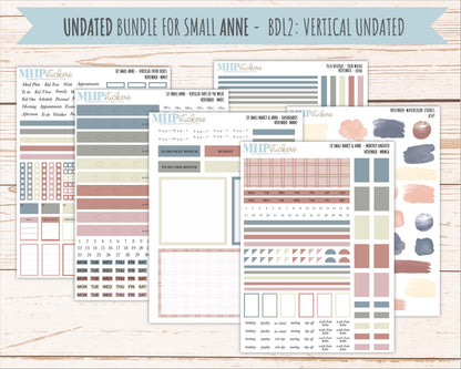 NOVEMBER 2026 Neutral Collection Stickers for Small Nancy & Anne. Laurel Denise Planners || MN