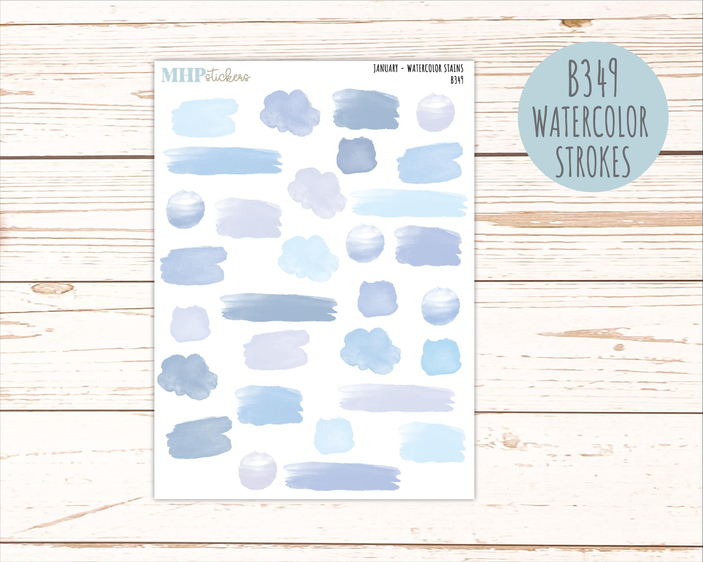 JANUARY 2026 Neutral Collection Stickers for the Large Nancy, Anne, & Billie Laurel Denise Planners || OGN