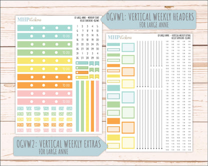 AUGUST 2026 Stickers for Large Nancy, Anne, & Billie Planners. Laurel Denise Planners "Hello Sunshine" || OG