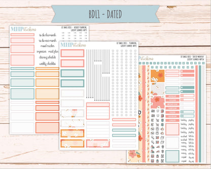 AUGUST 2026 Stickers for The Small Rose Laurel Denise Planner. "Groovy Summer" || MPP