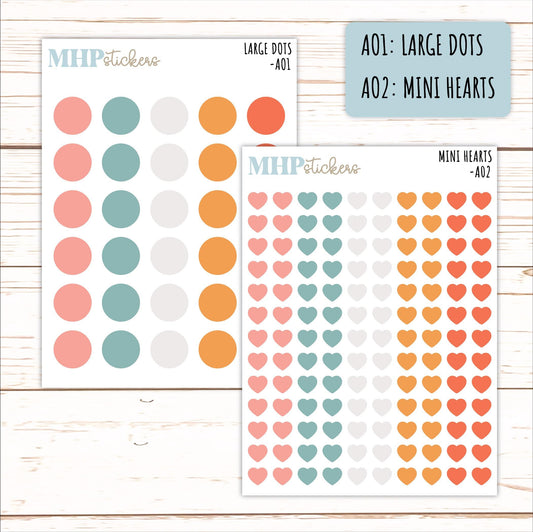 ADD-On's for Monthly Kits "Groovy Summer" || AO
