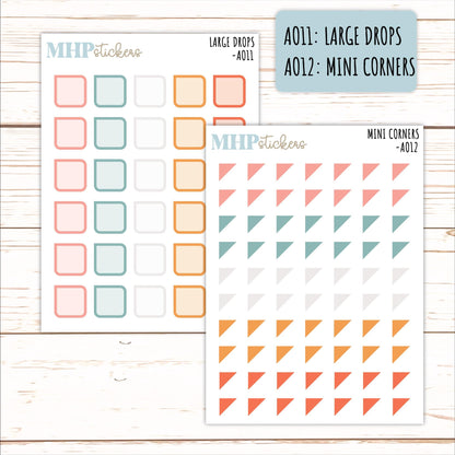 ADD-On's for Monthly Kits "Groovy Summer" || AO