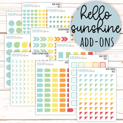 ADD-On's for Monthly Kits "Hello Sunshine" || AO