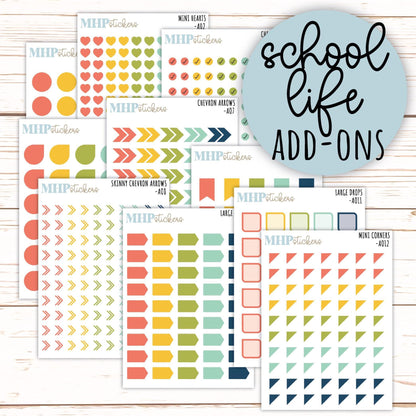 ADD-On's for Monthly Kits "School Life" || AO