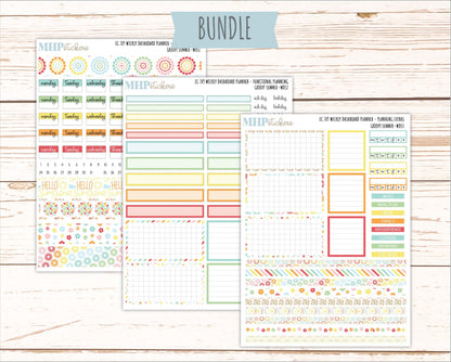 AUGUST Weekly Dashboard Kit for 7x9 Erin Condren Planners. 2026 Collection "Hello Sunshine" || ECWDS