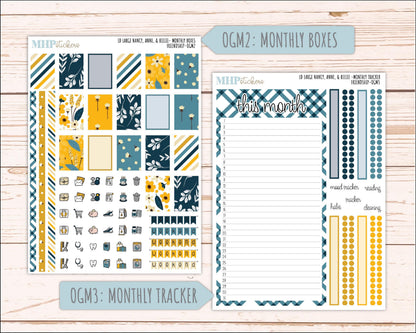 SEPTEMBER 2026 Stickers for Large Nancy, Anne, & Billie Planners. Laurel Denise Planners. "Friendship" || OG