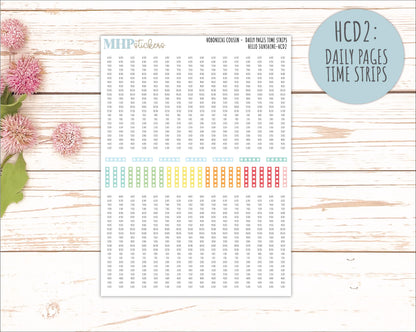 AUGUST 2026 Stickers for Hobonichi Cousin. A5 Planners "Hello Sunshine" || HC