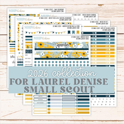 SEPTEMBER 2026 Stickers for the Small Scout Planner. For Laurel Denise Planners. "Friendship" ||SS