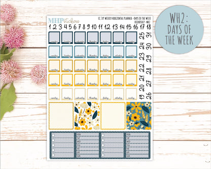 SEPTEMBER Weekly Horizontal Planning Kit for 7x9 Erin Condren Planners. 2026 Collection "Friendship " || ECWH