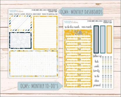 SEPTEMBER 2026 Stickers for Large Nancy, Anne, & Billie Planners. Laurel Denise Planners. "Friendship" || OG